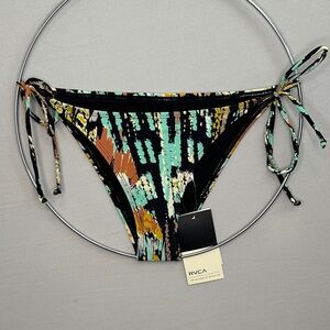 RVCA Kalomo 3 Tie Side Women's Reversible Bikini Bottom